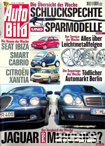 Deckblatt Auto Bild (20/1999)